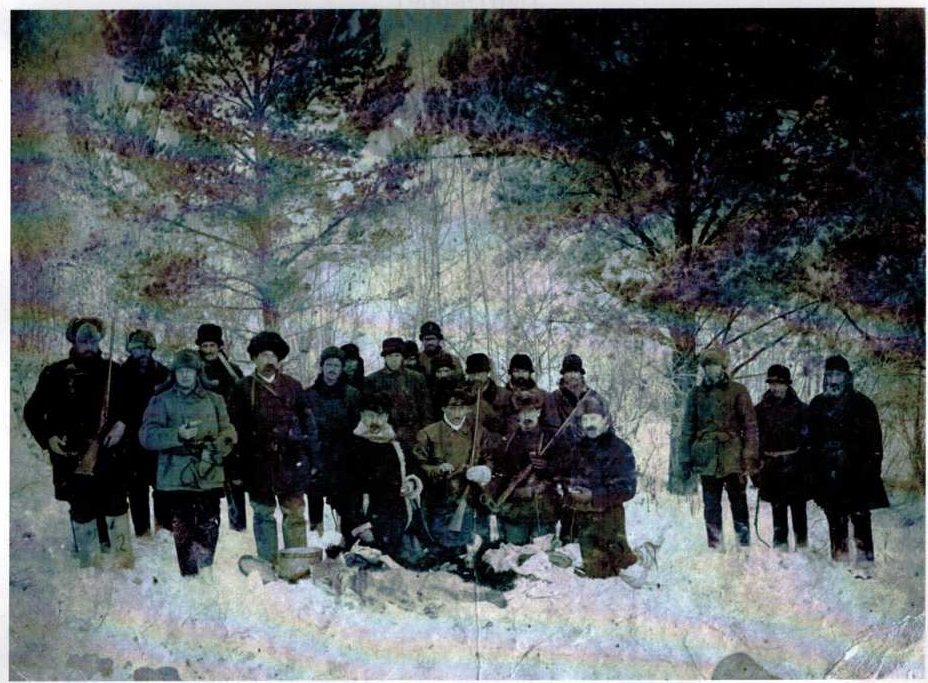 Охотники, 1900-е годы