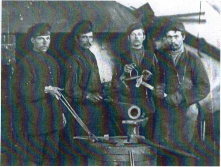 Рабочие, 1900 год