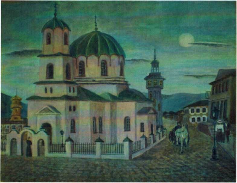К. Матвеева. Церковь Николая Угодника. 1995 год