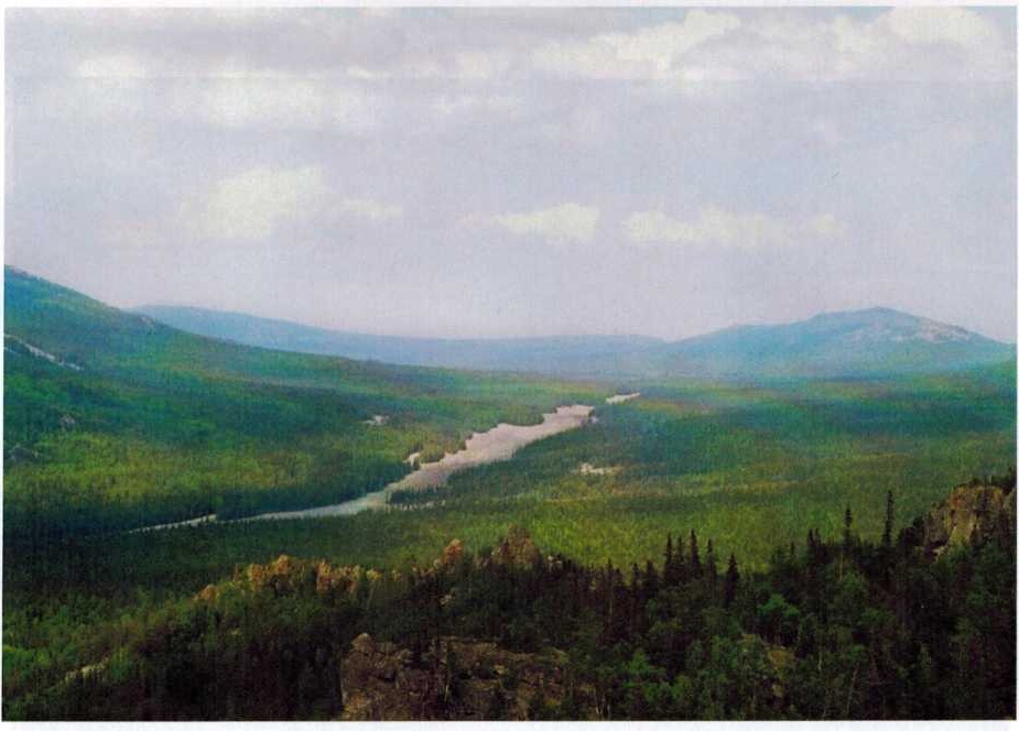 Каменная река Тыгын, фото А. Крепышева 2004 года