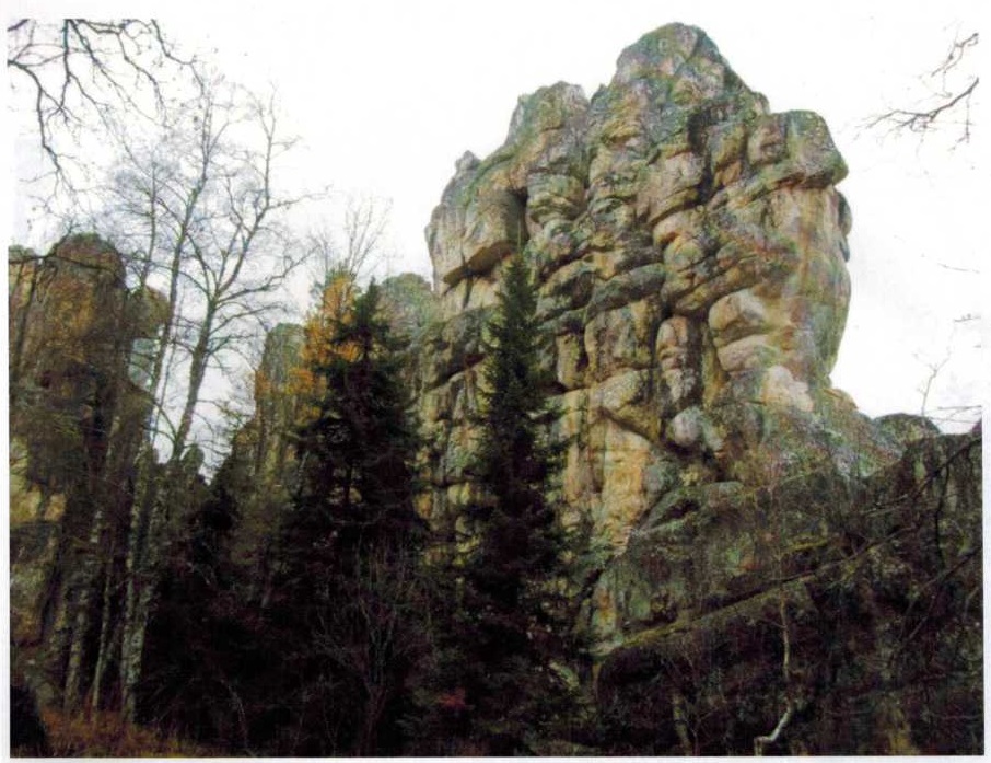 Образ на камне, фото О. Игиташева
